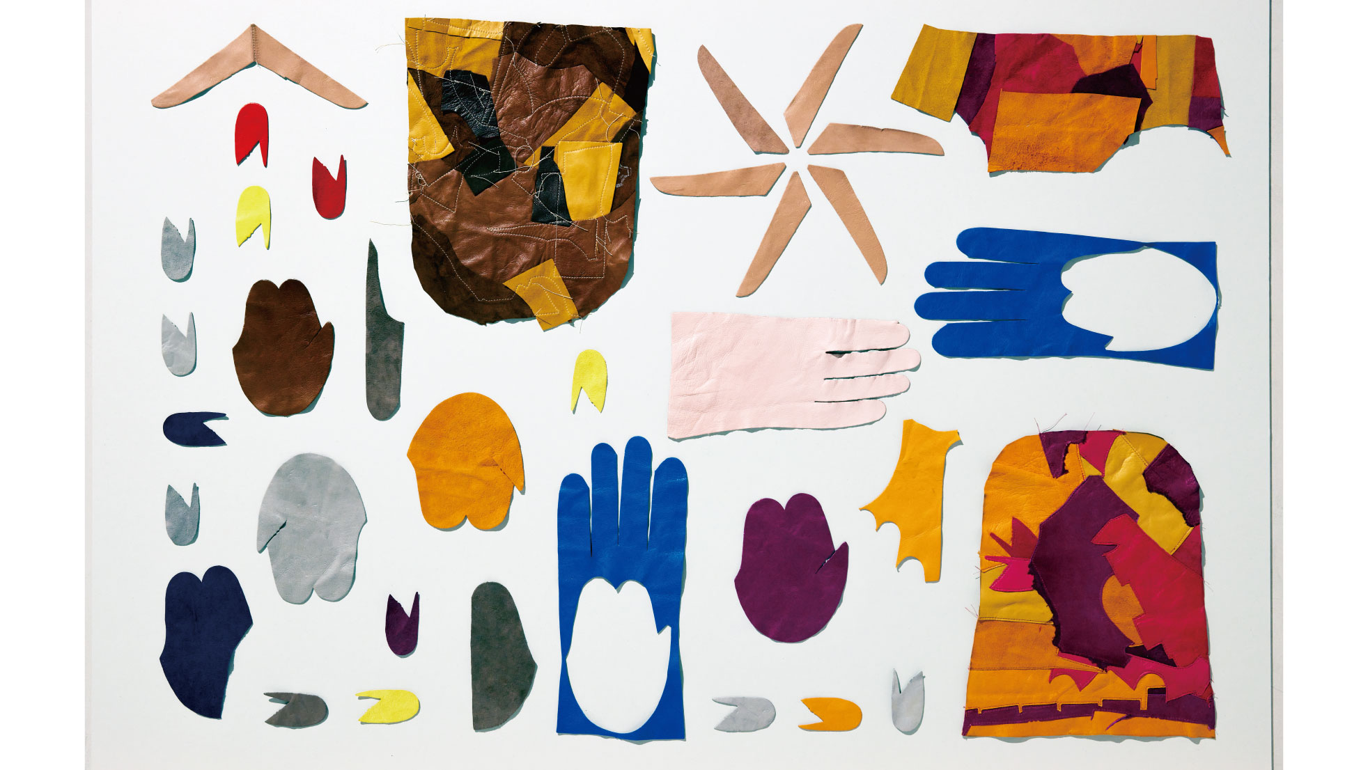 端材を使ったアート